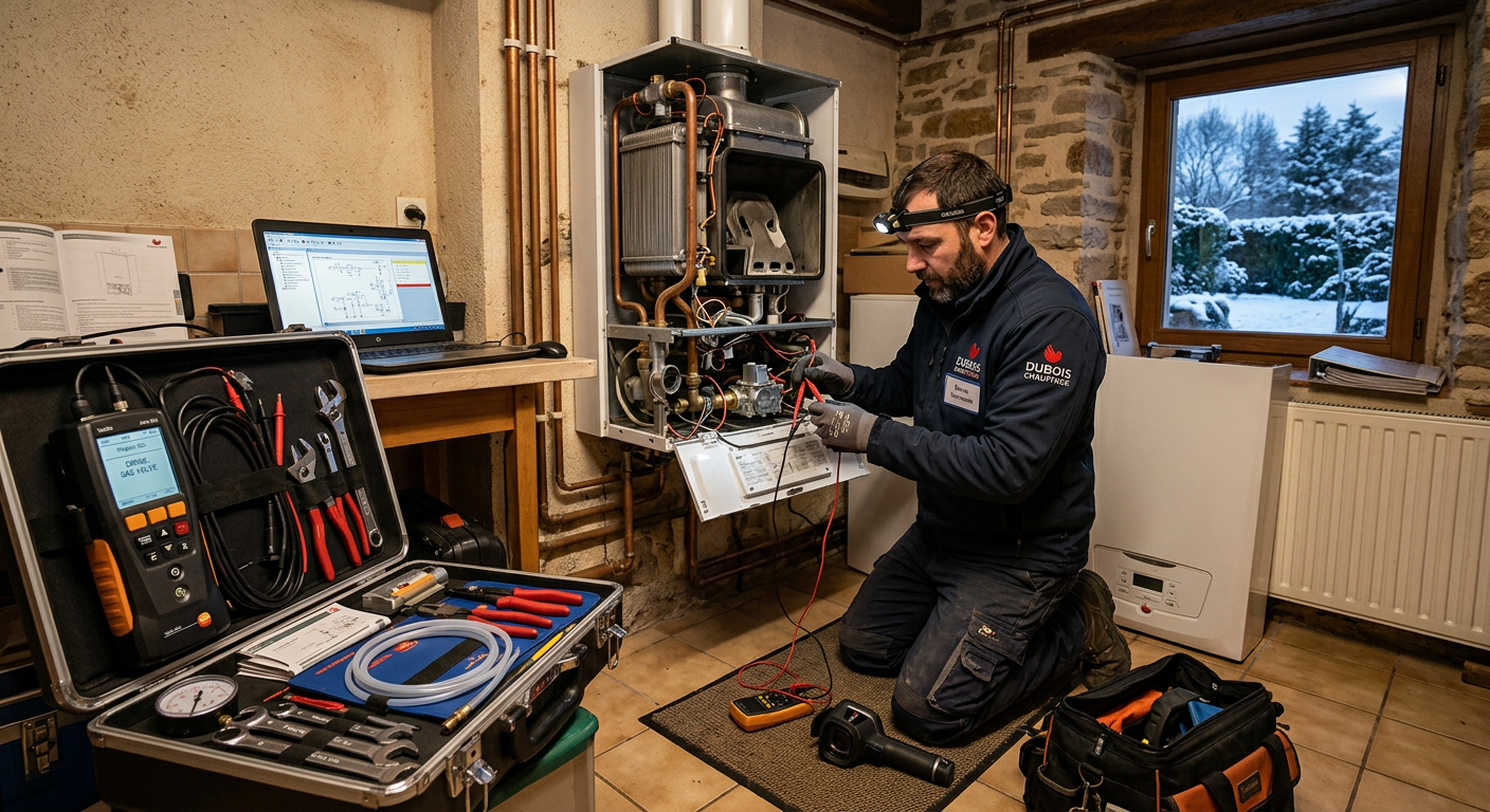 dépannage panne chauffage chaudière Trappes